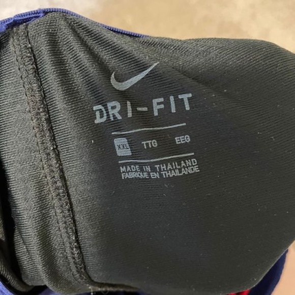 Nike men Blue active wear shorts - Picture 4 of 4